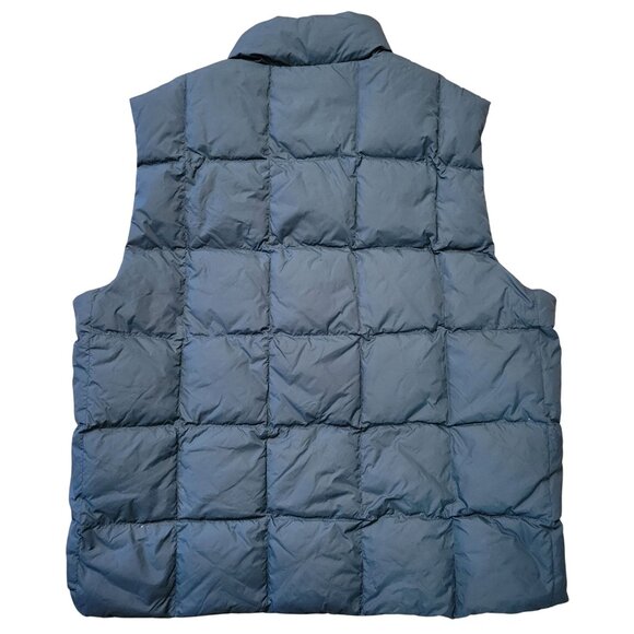 Eddie Bauer‎ Goose Down Insulated Puffer Vest Blue L Full Zip Warm Lightweight - Picture 3 of 6